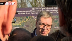 PRIBLIŽAVA SOMBOR NOVOM SADU I BEOGRADU, ALI I MAĐARSKOJ Vučić: Veliki broj mesta u Vojvodini biće na mapi najboljih puteva u Srbiji