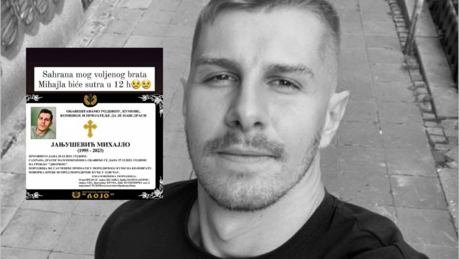 JANJUŠ OBJAVIO MIHAJLOVU UMRLICU! Porodica Janjušević slomljena od bola , evo gde će njegov brat biti sahranjen, na spisku ožalošćenih i Ena