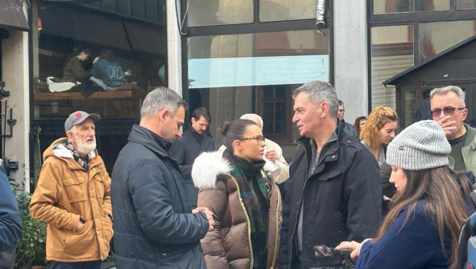 OPET BLOKIRALI CENTAR GRADA A na skup "studenata" došli Ćuta, Aleksić i Srđan Milivojević...