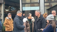 OPET BLOKIRALI CENTAR GRADA A na skup "studenata" došli Ćuta, Aleksić i Srđan Milivojević...