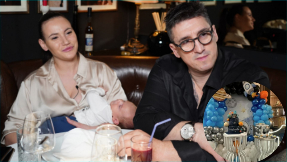 KRISTIJAN I KRISTINA PROSLAVILI SINU PRVI ROĐENDAN Baloni i raskoš na sve strane, napravili bajku, a oni su bili glavni gosti!