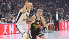PARTIZAN PAO POSLE NOVE DRAME Virtus produbio krizu crno-belih, Kaminski promašio šut za pobedu
