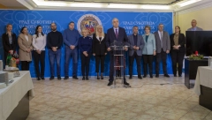 Subotica: Gradonačelnik Bakić priredio tradicionalni novogodišnji prijem za predstavnike medija