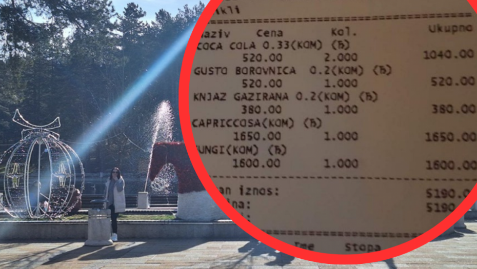 POPILI DVA SOKA I KISELU I ISPRAZNILI NOVČANIK! "Znali smo da je skupo, ali ovo je bahato i bezobrazno!",