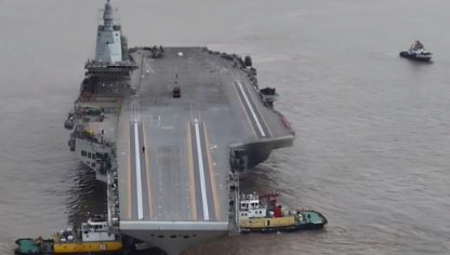 UZBUNA! KINA POVEĆAVA BORBENU GOTOVOST Otkrila najnoviji nosač aviona (VIDEO)