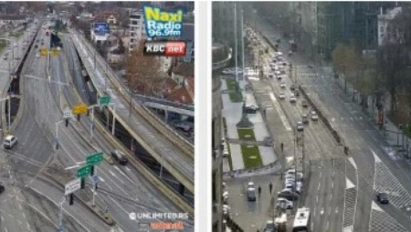 BEOGRAD POTPUNO PUST Nestvarna scena u jutarnjem špicu