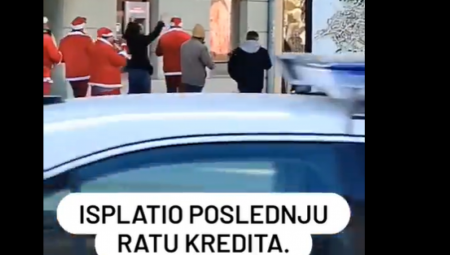 HIT VIDEO: OTPLATIO KREDIT PA REŠIO DA PROSLAVI Pogledajte šta je ovaj čovek uradio da pokaže celom svetu da je pobedio banku!