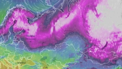 OVAKO IZGLEDA RUSKI BURIJAN KOJI NAM DONOSI LEDENI OBLAK Dok se ne sruči sav sneg biće iznad našeg neba! U Beogradu će padati 2 dana