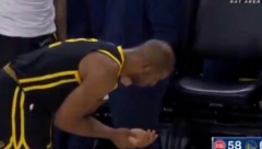 KAKAV PEH ZA ZVEZDU NBA LIGE Kris Pol slomio ruku na utakmici sa Detroitom (VIDEO)