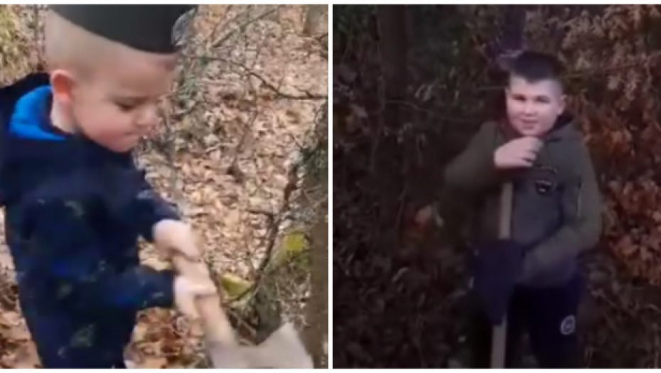 SRBI NE ODUSTAJU OD ŽIVOTA I OPSTANKA NA KiM Po badnjake išli i mališani, OVO ĆE OGREJATI SRCE SVAKOG PATRIOTE (VIDEO)