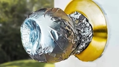 LJUDI OVIH DANA ČESTO STAVLJAJU ALUMINIJUMSKU FOLIJU NA KVAKE Kad vidite zbog čega i vi ćete