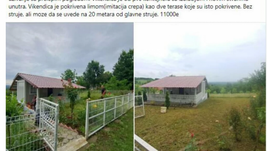 IGNJATOVU PONUDU ČITAJU 2 PUTA: Daje vikendicu i plac za 7.000 evra, ali kad čuju jednu stvar odustanu!