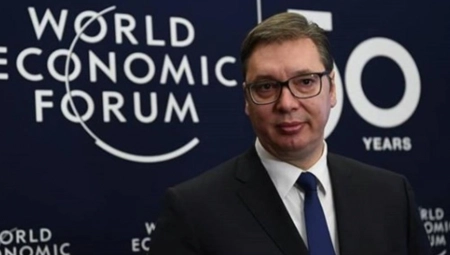 VUČIĆ U DAVOSU Predsednik Srbije na sastanku Svetskog ekonomskog foruma u Davosu