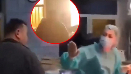 RAKETA POGODILA UKRAJINSKU BOLNICU ZA VREME OPERACIJE: Užasavajući snimak, staklo ih je sve iskasapilo (VIDEO)