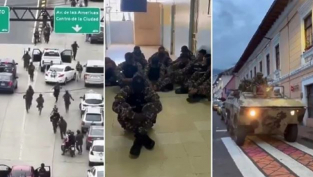 VEŠALI ČUVARE, OTETI POLICAJAC PROČITAO PORUKU PREDSEDNIKU Totalni haos u Ekvadoru: Hoćete rat, dobićete ga (VIDEO)