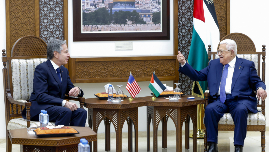 ABAS U LICE BLINKENU: Gaza je sastavni deo palestinske državnosti