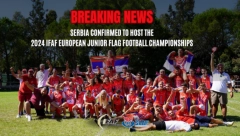 Srbija je domaćin Evropskog Juniorskog prvenstva u flag fudbalu 2024. godine