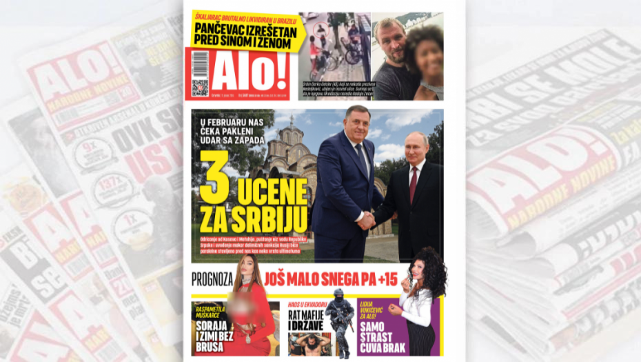 TRI UCENE ZA SRBIJU! U februaru nas čeka pakleni udar sa Zapada