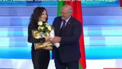 LUKAŠENKO ODUŠEVLJEN NAŠOM GLUMICOM! Ivani Žigon dodelio specijalnu nagradu!