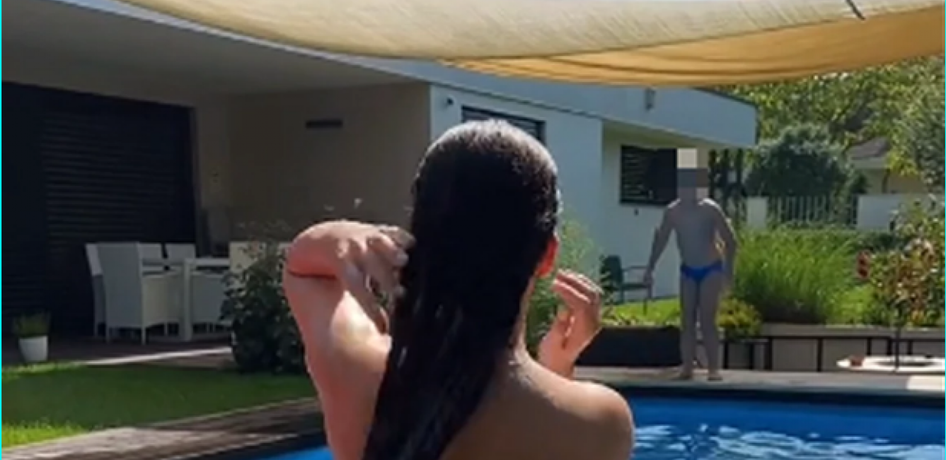 NAŠA GLUMICA GOLIH GRUDI PRED SINOM Fotografijama navukla gnev javnosti, usijale se mreže od komentara!
