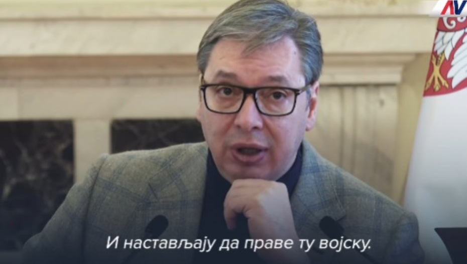 VUČIĆ O NAORUŽAVANJU TZV. KOSOVA Cilj je da se u potpunosti ukloni bilo kakav trag postojanja Srbije i srpskog naroda (VIDEO)