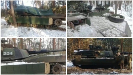 NOVI SNIMAK ABRAMSA U UKRAJINI Evo zašto ih zapadni saveznici kriju kao "zmija noge"