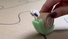 JEFTINA I ZABAVNA IGRAČKA ZA VAŠE NAJMLAĐE Napravite je od predmeta koje imate kod kuće, deca će obožavati ovog malog puža!