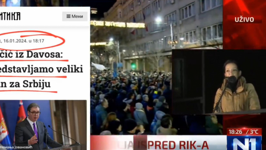 MARINIKA POTPUNO PROLUPALA Priviđa joj se Vučić na terasi, a on 1.115 kilometara od Beograda