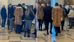 CECIN BIVŠI SA DEVOJKOM STIGAO NA PREMIJERU Pokušali da pobegnu od medija, Jovana Ljubisavljević pokazala vitku liniju