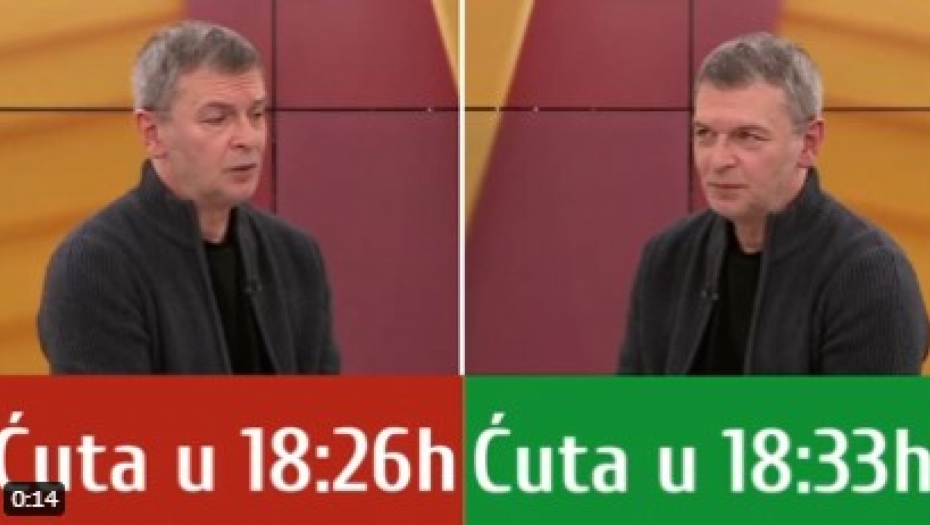 ĆUTA VODIO DEBATU U EMISIJI SAM SA SOBOM Za samo 7 minuta demantovao samog sebe - kako nekome ovo uspe? (VIDEO)