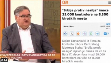 PUKLI SU NA IZBORIMA PA IM JOŠ ZUJI U UŠIMA Opozicija se načisto pogubila u svojim lažima o kontrolorima