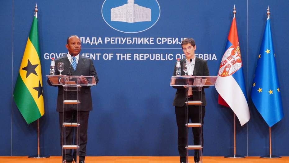 Brnabić: Sve bolja politička i bilateralna saradnja Srbije i Sao Tome i Prinsipe