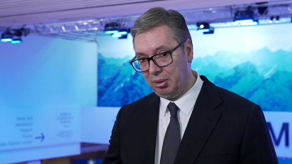VUČIĆ SE OBRATIO IZ DAVOSA "Razgovarao sam sa više šefova obaveštajnih službi iz zemalja Evrope"