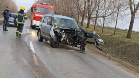 VOZAČ SA PROBNOM DOZVOLOM OBILAZIO KAMION, PA USMRTIO VOZAČA IZ SUPROTNOG SMERA Detalji tragedije kod Bačke Topole (FOTO)