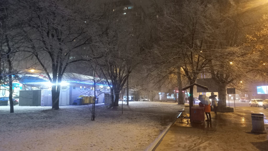 SNEG OKOVAO BEOGRAD Zimska bajka u prestonici, juče 20 stepeni a danas ne prestaje da veje! (FOTO/VIDEO)