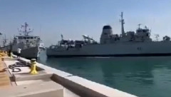 SUDARILA SE DVA RATNA BRODA Isplivao snimak iz luke u Bahreinu (VIDEO)