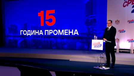 "SRBIJA 2027 - SKOK U BUDUĆNOST" Vučić: Plate idu na 1.400 evra, penzije 650, Srbija će biti nova zemlja