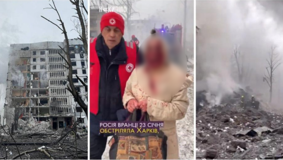 JEZIVE SCENE U UKRAJINI NAKON RUSKIH NAPADA Ljudi zarobljeni ispod ruševina: Ima mrtvih! (VIDEO)