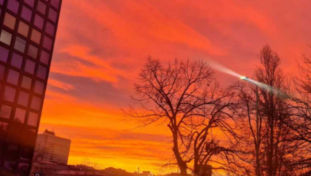 GRAĐANI U ŠOKU!  Pogledajte nestvarne prizore sa neba iznad Beograda nakon nevremena! (FOTO)