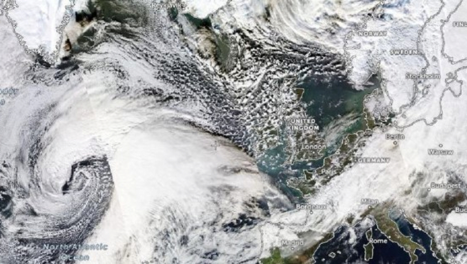 NOVA ORKANSKA OLUJA JURCA KA OVIM DELOVIMA EVROPE Pre 2 dana je napravila HAOS