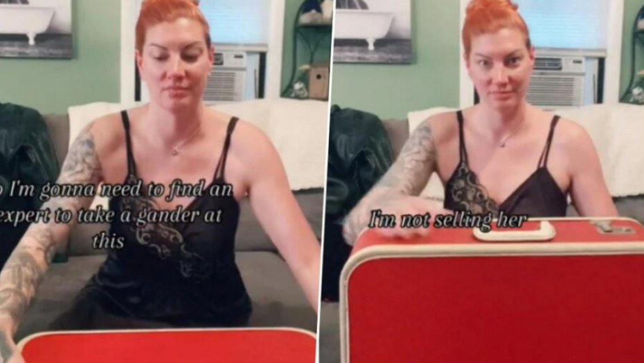 ZA 12 EVRA KUPILA STARI KOFER Kad je ugledala šta se unutra nalazi ZANEMELA JE OD ŠOKA (VIDEO)