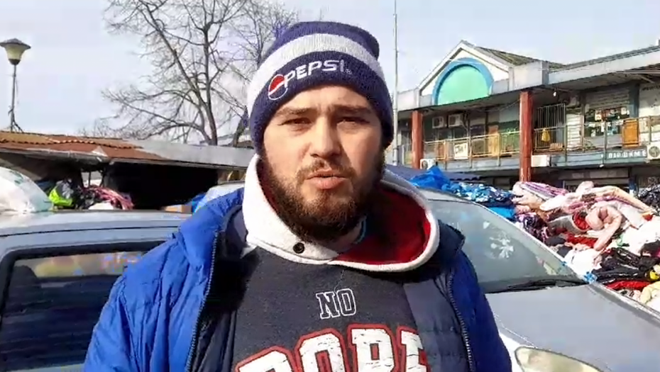 GREJALICA JE ZAPALILA CEO TRŽNI CENTAR Prva izjava svedoka koji je sve video (VIDEO)