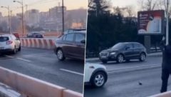 POGLEDAJTE OVO PRE NEGO ŠTO SEDNETE ZA VOLAN Jutros su se automobili klizali po Beogradu, saobraćajac VIKAO U PANICI