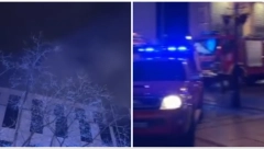 IZBIO VELIKI POŽAR U KNEZ MIHAILOVOJ Gusti dim kulja na sve strane