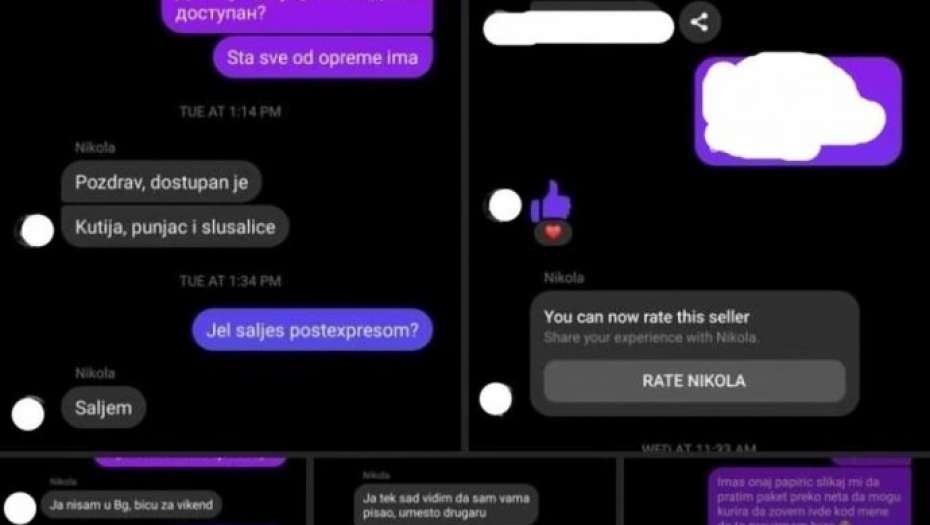 NARUČIO TELEFON PREKO INTERNETA Beograđanin doživeo šok kad je otvorio paket