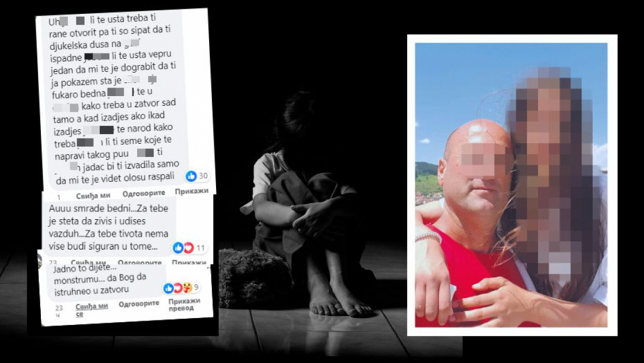 "TREBA TI RANE OTVORITI, PA TI SO SIPATI" Pljušte salve uvreda na račun Novopazarca osumljičenog da je sedam godina zlostavljao ćerku!