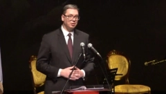 JASNA PORUKA VUČIĆA IZ SKOPLJA Srbija neće dozvoliti bilo kome drugom da njenu slobodu, njeno nebo i zemlju čuva (VIDEO)