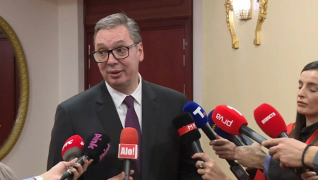 PREDSEDNIK VUČIĆ ODUŠEVLJEN OVOM BESEDOM  "Zamoliću ga i za Sretenje da spremi nešto"