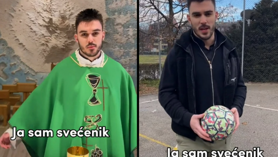 MLADI SVEŠTENIK RUŠI SVE PREDRASUDE: "Naravno da mogu da pijem pivo i budem u formi" (VIDEO)
