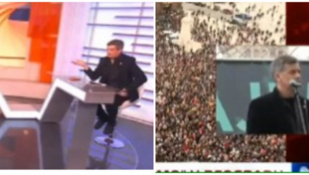 BODROŽIĆ TVRDI DA JE PROGLAS NESTRANAČKI A one je lično najavljivao đilasovce sa bine Proglasa